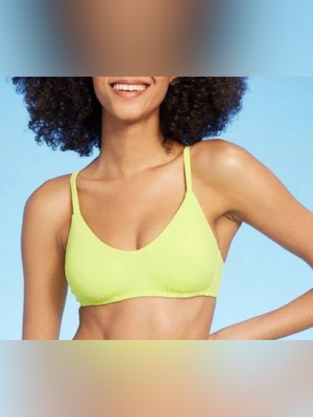 Shade & Shore Scoop Bralette Bikini Top